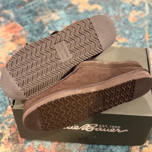 Eddie Bauer fur lined slippers - Picture 4 of 5